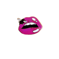 Image 1 of BEE STUNG LIPS PIN