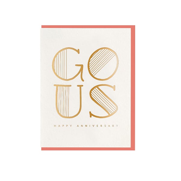 Image of GO US Happy Anniversary Card
