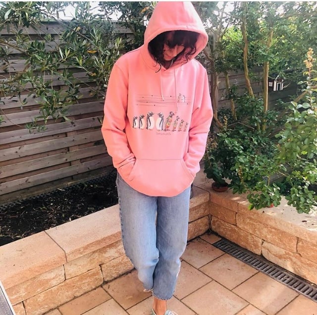 Image of Peng Line Unisex essential eco hoodie