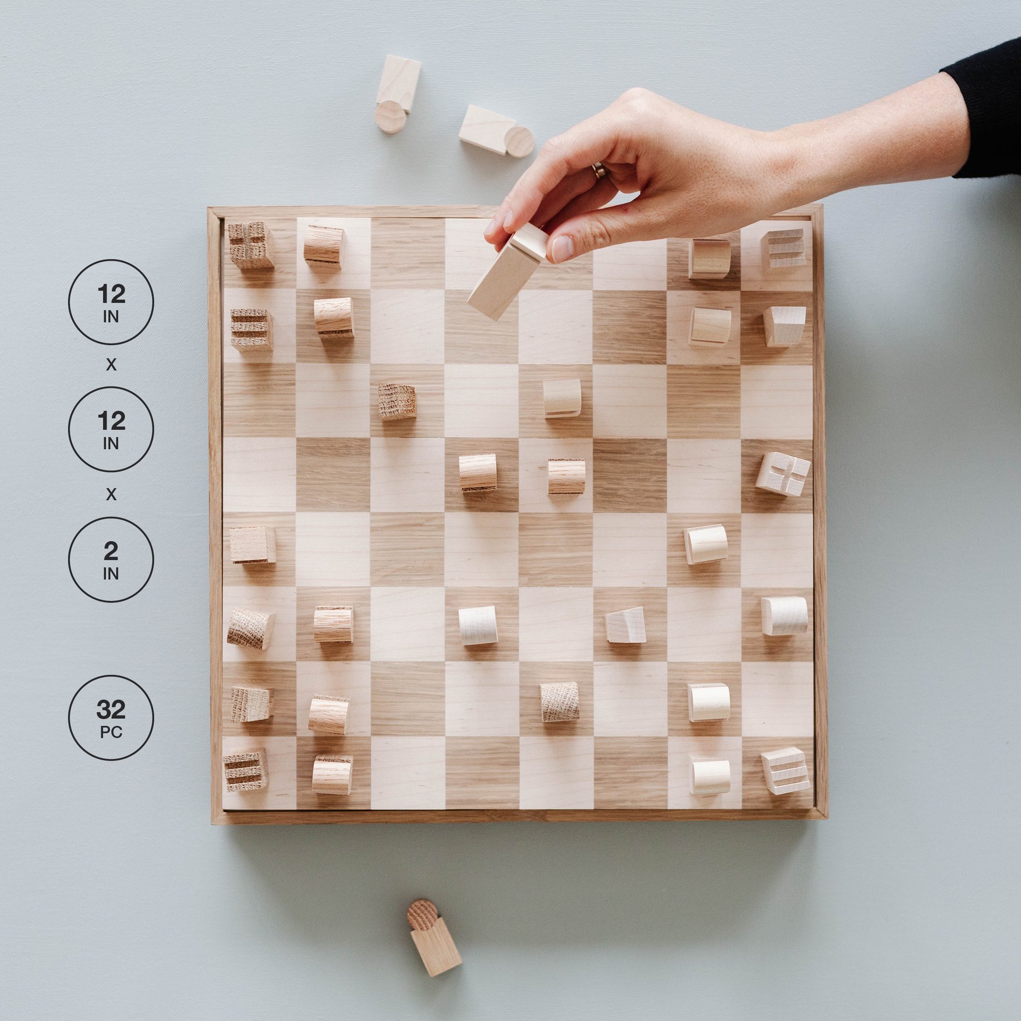 Image of Chess Set Walnut