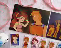 Image 2 of HERCULES BOOKMARKS + PRINTS + POLAROID