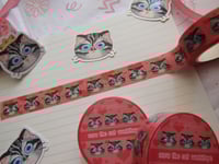 Image 1 of Sora "The Cat" Washi Tape