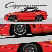 Cappuccino garage banner