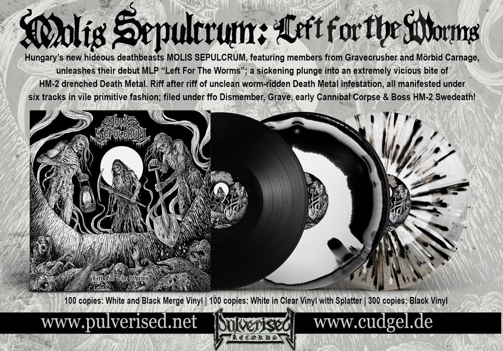 MOLIS SEPULCRUM "Left For The Worms" 12" Mini LP