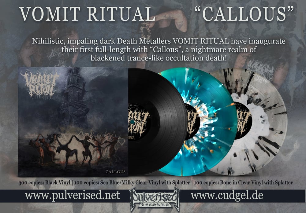 VOMIT RITUAL "Callous" Gatefold LP