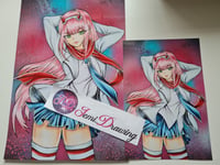 Image 3 of Zero Two Schuluniform Poster