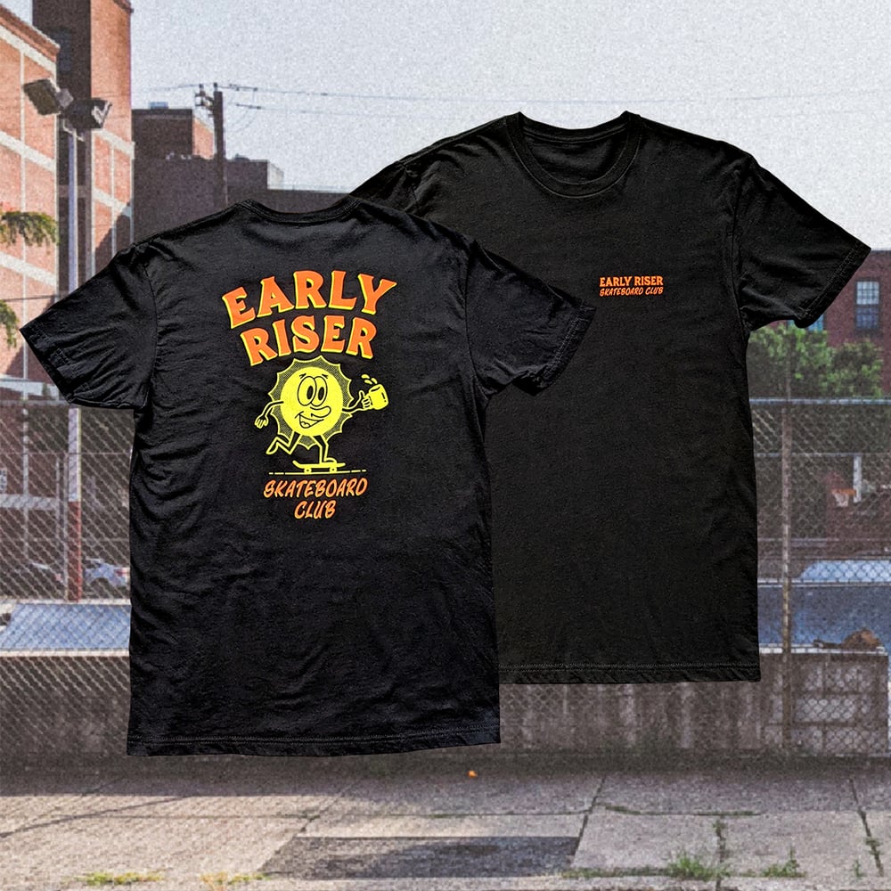 Image of Early Riser Skateboard Club T Shirt