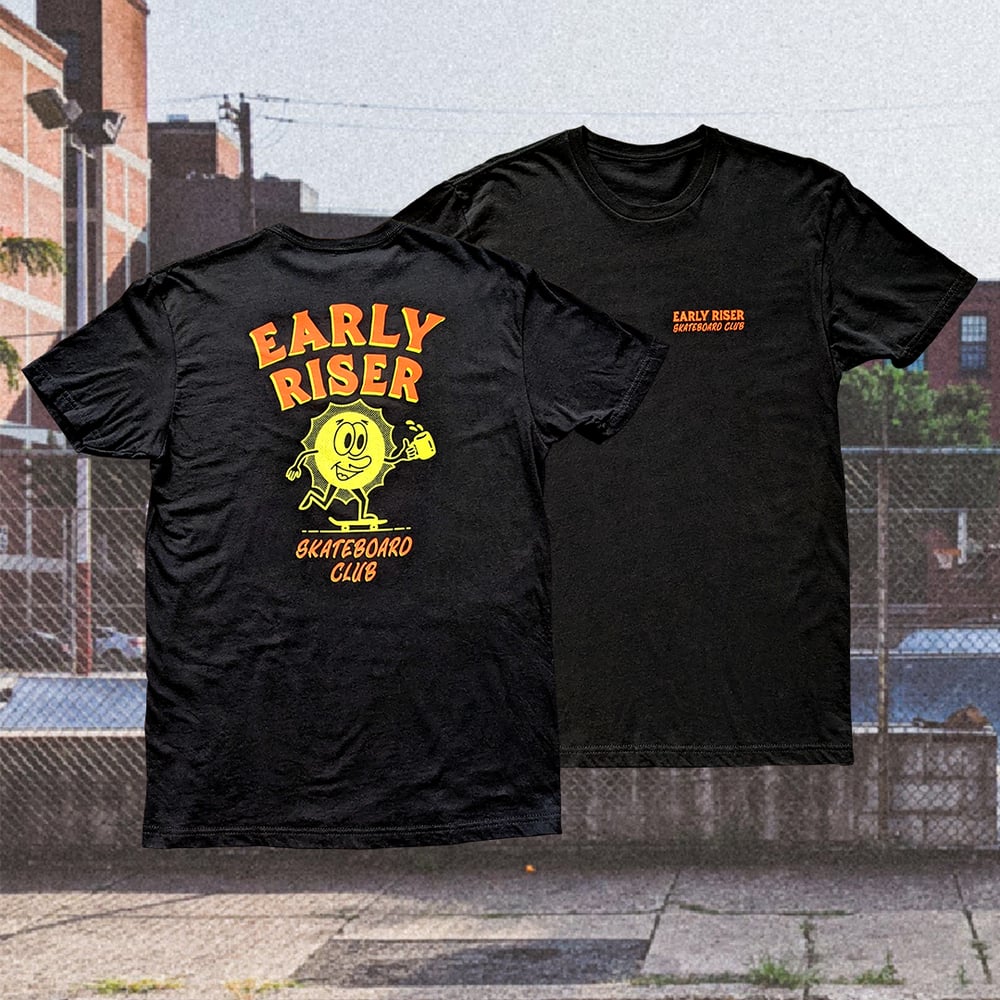 Image of Early Riser Skateboard Club T Shirt