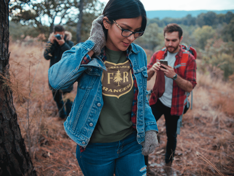 Freelance Ranger Women's fitted tee