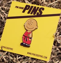 Image 2 of CHARLIE BROWN FIGHTER PIN