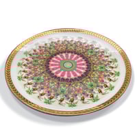 Image 2 of Kaleidoscope A - Vintage German porcelain plate - UNIQUE PIECE - #0771