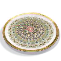 Image 2 of Kaleidoscope B - Vintage German porcelain plate - UNIQUE PIECE - #0771
