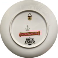 Image 3 of Kaleidoscope E - Vintage German porcelain plate - UNIQUE PIECE - #0771