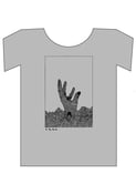 Image of Lustre Hand [marle grey] T-SHIRT