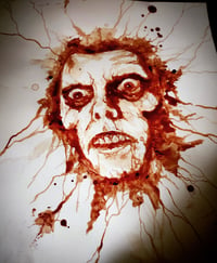 Pazuzu original blood painting