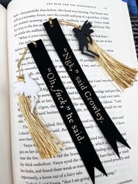 Image 1 of Ineffable Eloquence Faux Leather Bookmark Set