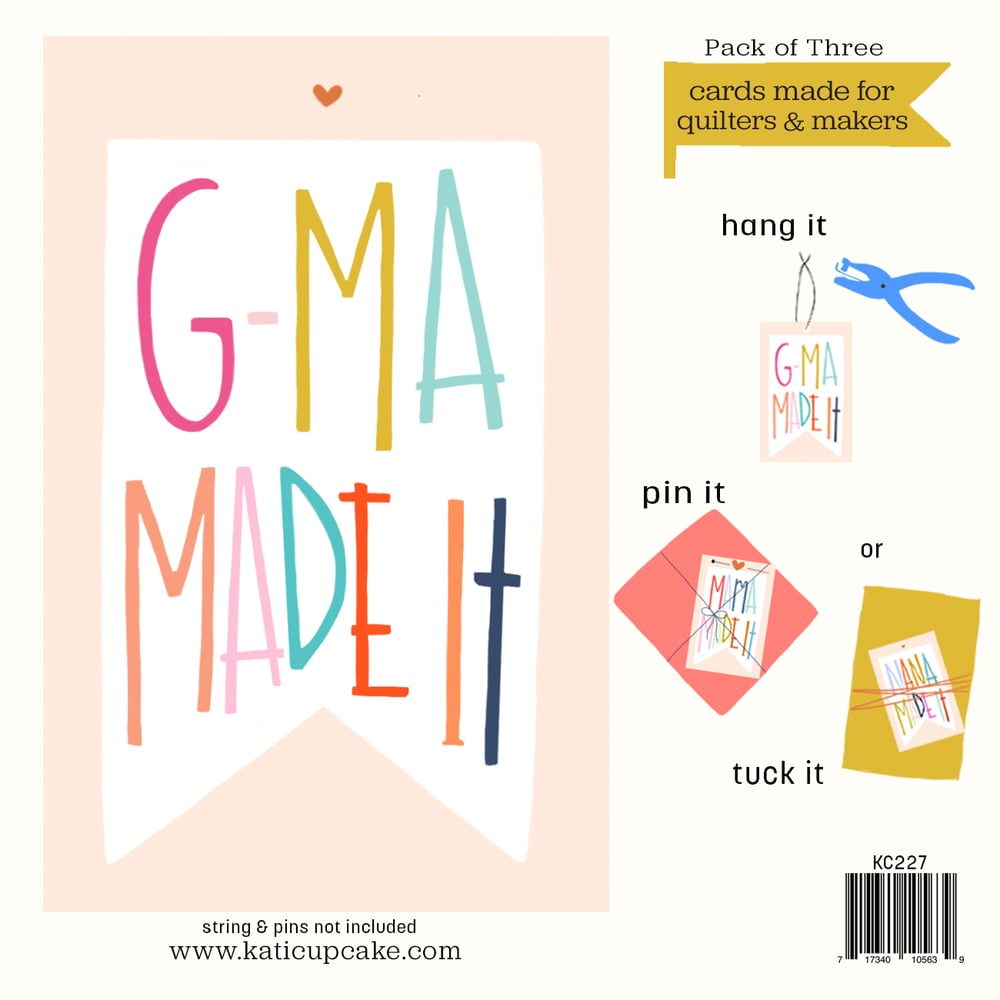 Image of G-MA Made it - Gift Tags