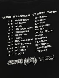 Image 5 of *Rare* Sinister 1990 'Mind Blasting Terror Tour' T-Shirt
