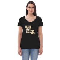 Image 2 of Big Easy Mafia “The Boot” Women’s v-neck t-shirt