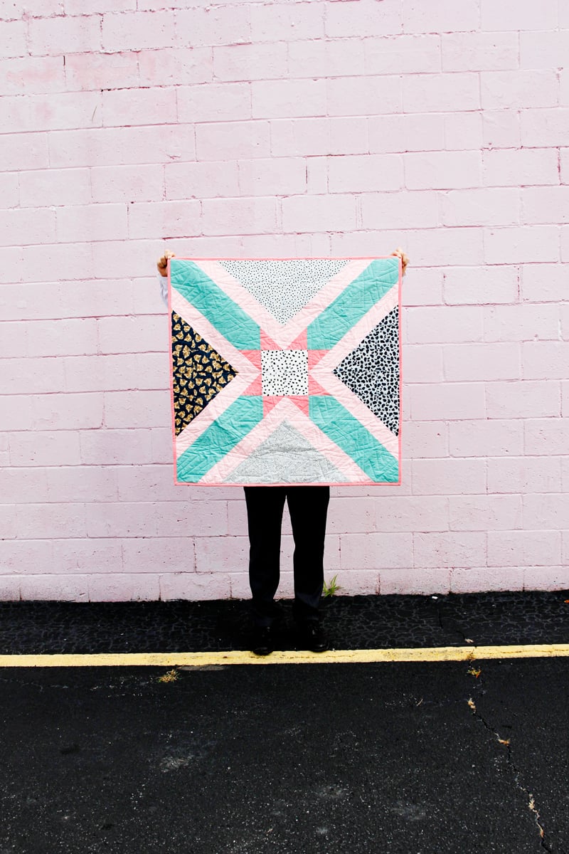 Image of the LITTLE STAR BABY QUILT Pattern PDF