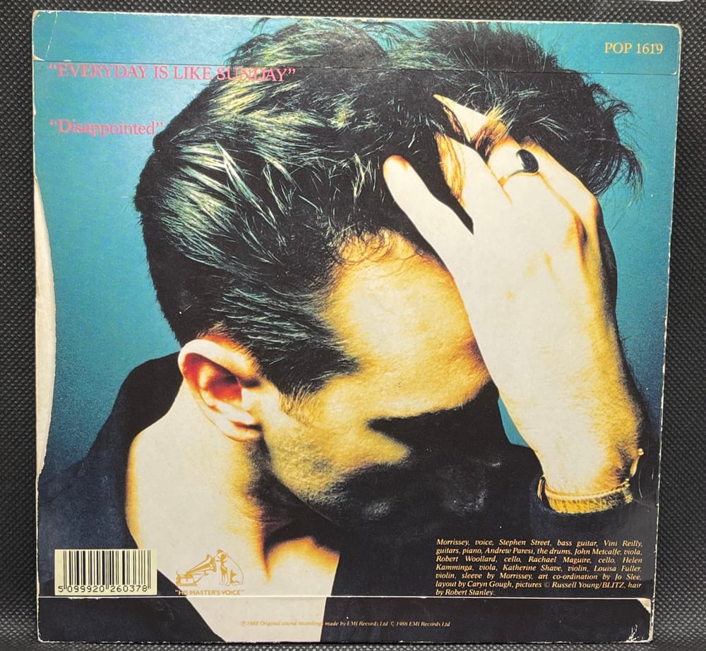 Morrissey - Everyday is like Sunday 1988 7” 45rpm
