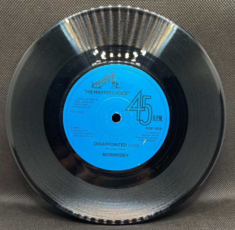 Morrissey - Everyday is like Sunday 1988 7” 45rpm