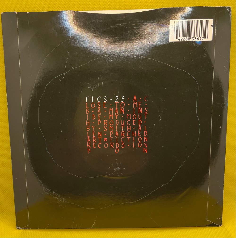 The Cure - Close to Me 1985 7β 45rpm