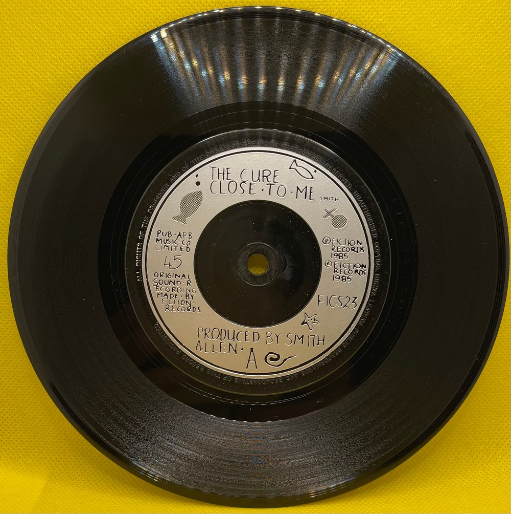 The Cure - Close to Me 1985 7β 45rpm