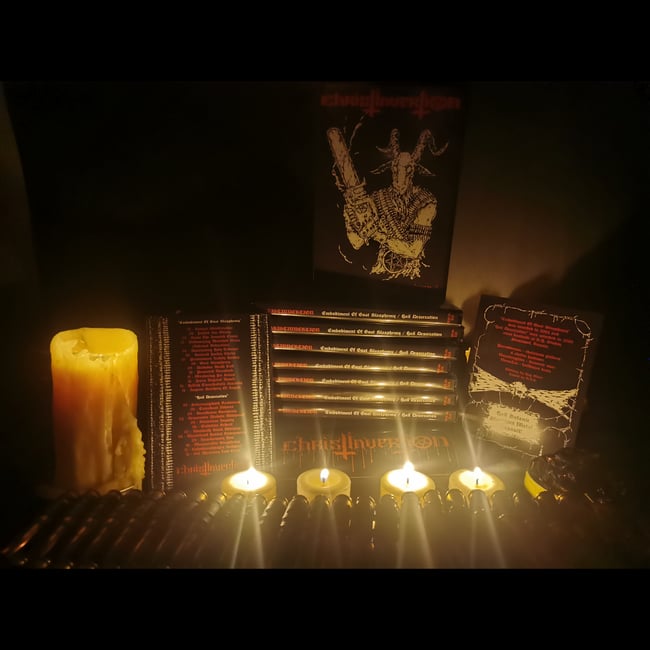 ChristInvertion - Embodiment of Goat Blasphemy / Hail Desecration Special Edition 