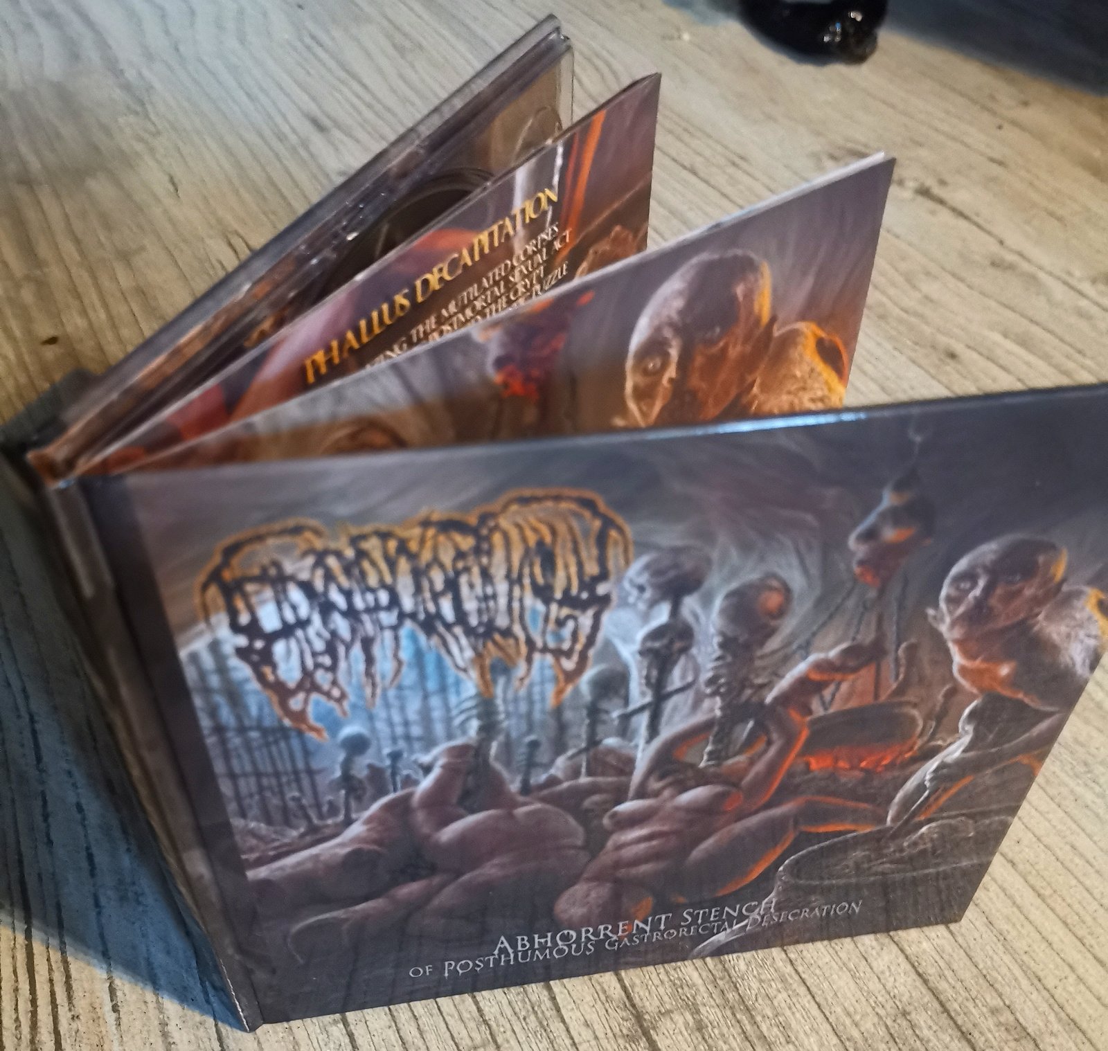 COYOTE RECORDS — EPICARDIECTOMY ‎– Abhorrent Stench Digibook and Tape