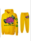 Yellow G$D Hoodie & Joggers SOLD OUT 