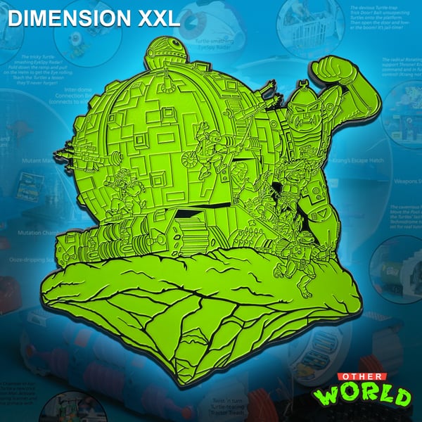 Image of Dimension XXL pin