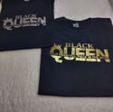 Black Queen Glitter Tshirt