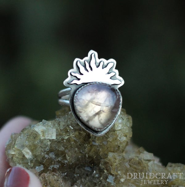 Image of Sunlight Sterling Silver Ring Size US 6,5