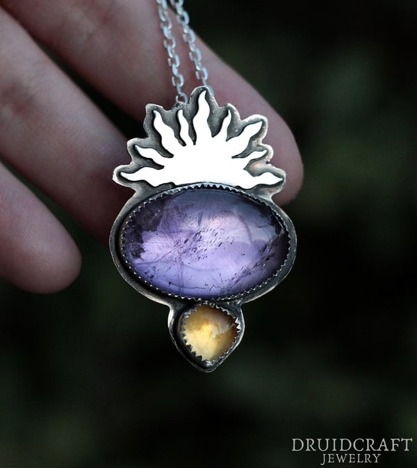 Image of Helios Sterling Silver Necklace