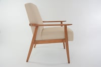 Image 2 of  Fauteuil SNIEZNIK beige chiné