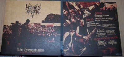 Horned Almighty - Live Exsanguination (10", Ltd Vinyl)