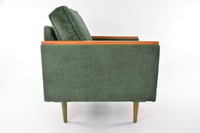 Image 2 of Fauteuil cube vert sapin