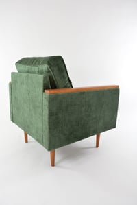 Image 3 of Fauteuil cube vert sapin