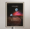 Dune (1984) - David Lynch Retro Sci-Fi Movie Poster