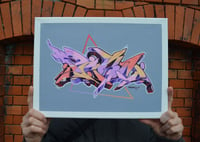 Image of PERM Canvas - pastel triangle