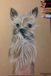 Image 2 of Custom Paper Pet Portrait