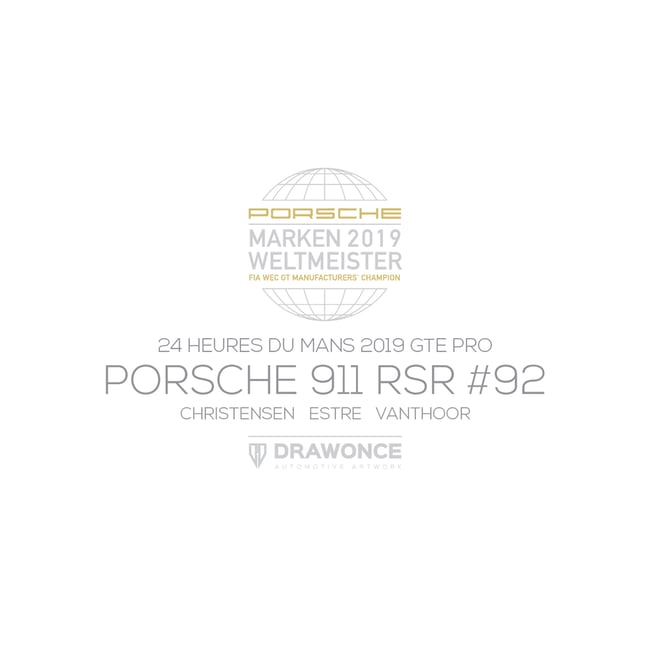 #92 LE MANS '19 (CLEAN) (D1-044)