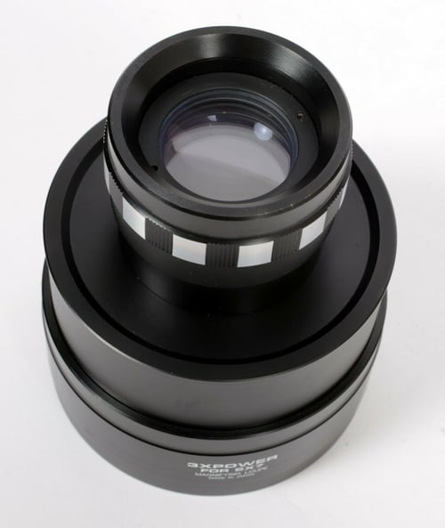 Image of Kenko MC 3X 6X7 loupe magnifier slide negative ground glass clear/black