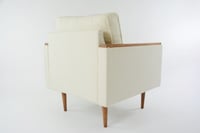 Image 3 of Fauteuil cube ivoire