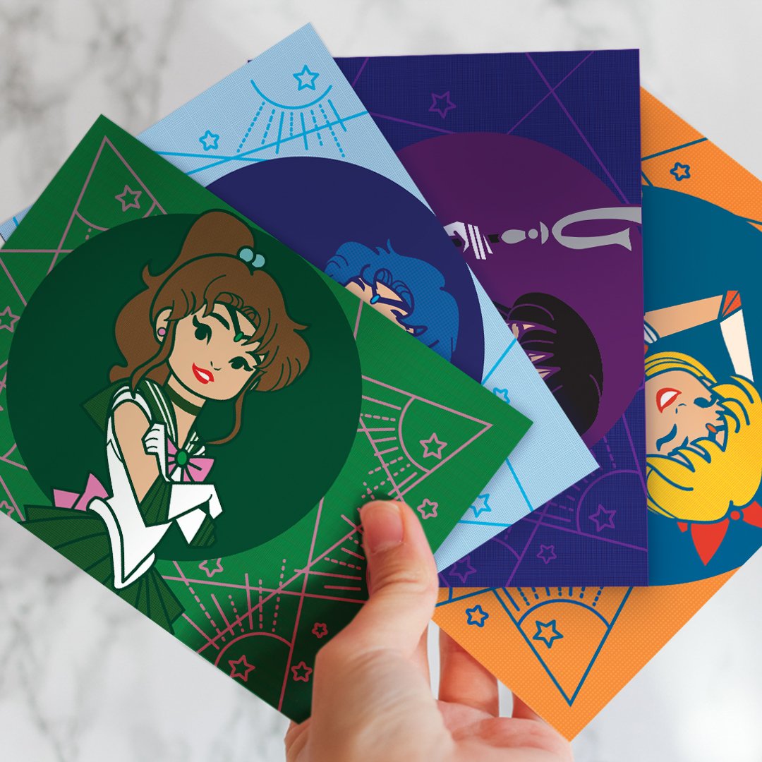 Image of Sailor Moon Postcards