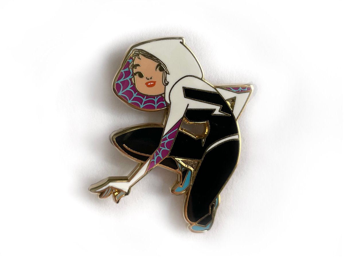 Image of Spider Gwen Enamel Pin