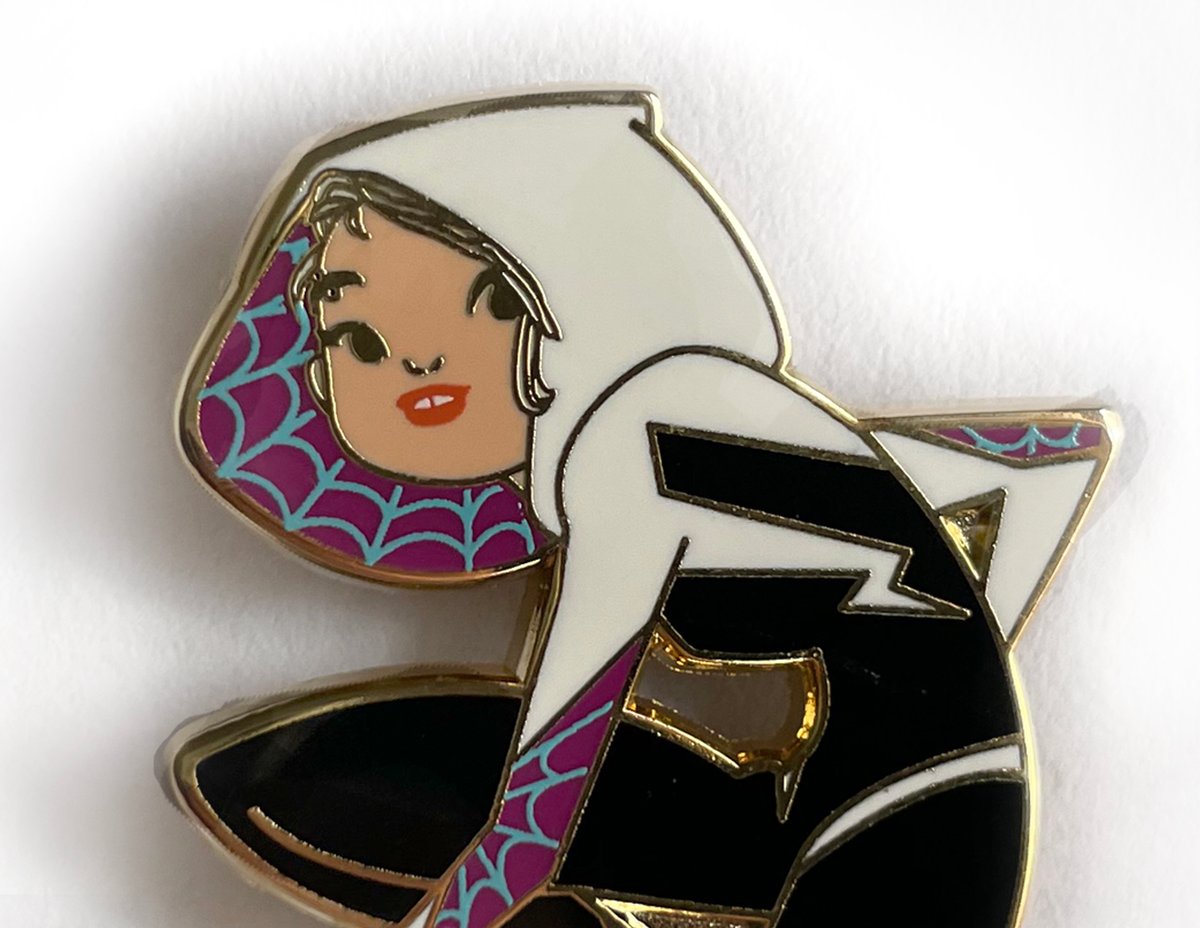 Image of Spider Gwen Enamel Pin