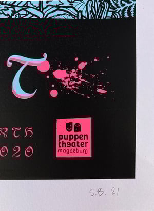 Image of Silk screen print SCHONZEIT