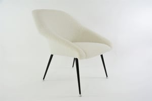 Image of Fauteuil coquille bouclette